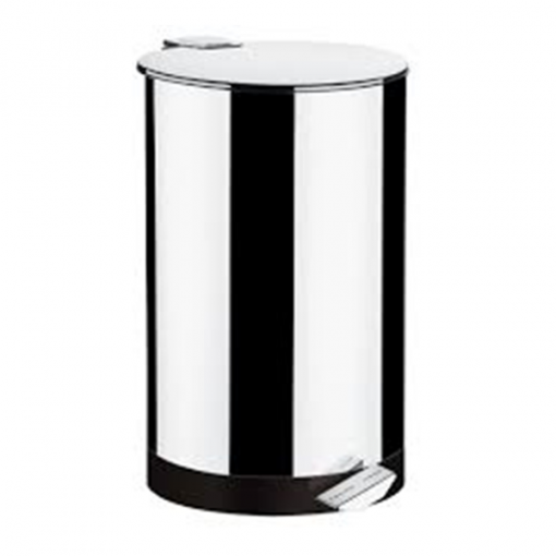 Lixeira C/Pedal/Balde 40 Litros Inox – Megabor