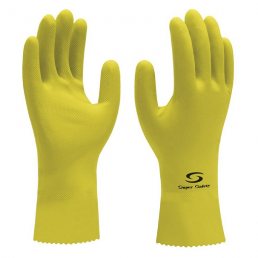 Luva Látex Household Super Safety