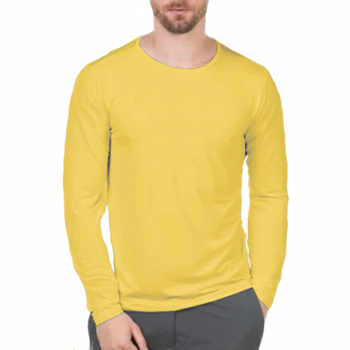 Camisa de Malha Poliester Manga Longa 